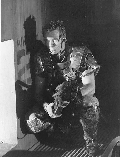 One of the most iconic space marines, Michael Biehn's "Hicks" from aliens.